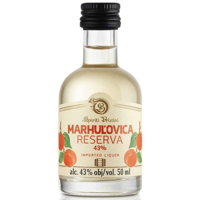 Marhuľovica Reserva miniatúra 43% 0,05L