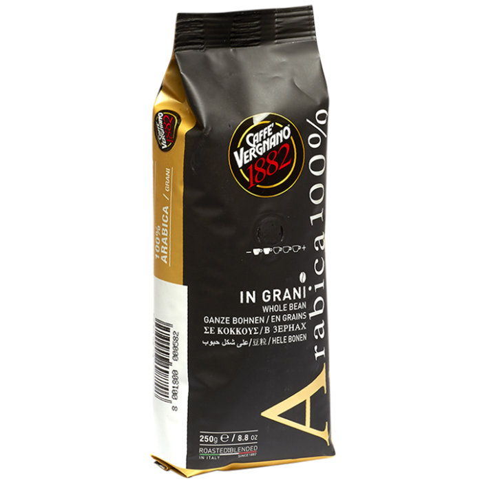 Káva Vergnano 100% Arabica 250g zrnková