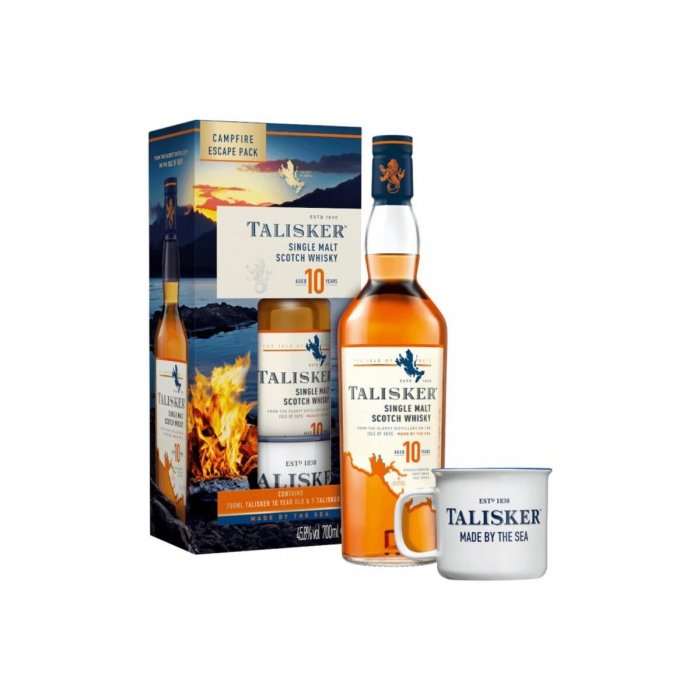 Whisky Talisker Single Malt 10YO 45,8% 0,7L+hrnček