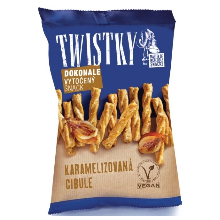 Twistky pečené & cibuľa karamalizovaná 160 g