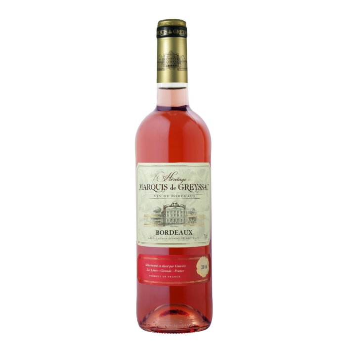 Víno Bordeaux A.O.C. Marquis de Greyssac Rose 0,75L