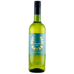 Víno Ján Bazár Chardonnay biele suché 0,75L 