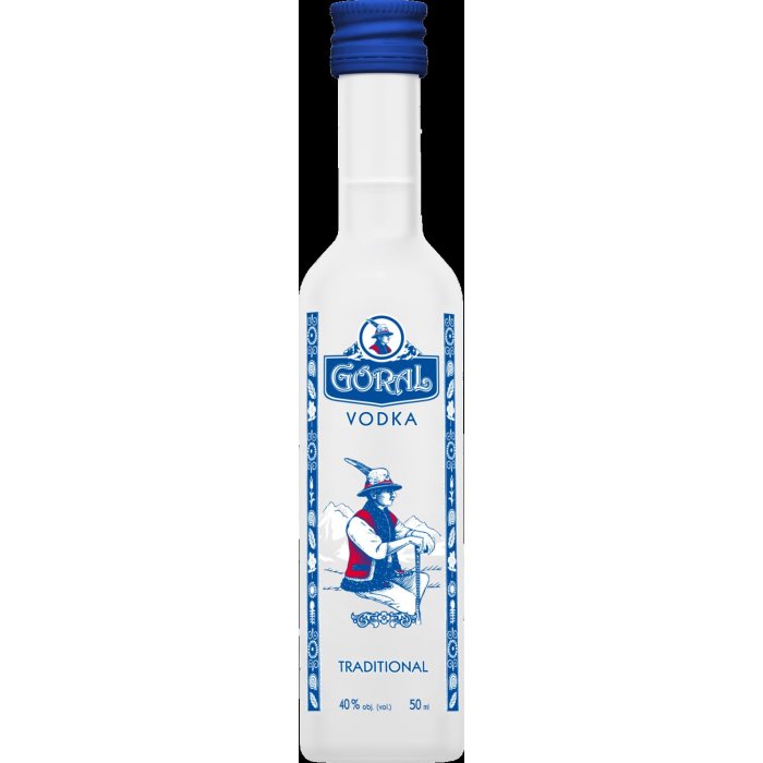 Goral Vodka miniatúrka 40% 0,05L
