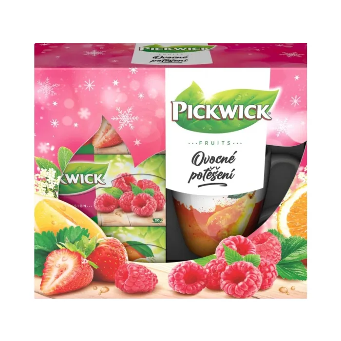 Čaj Pickwick ovocné potešenie 120g s hrnčekom