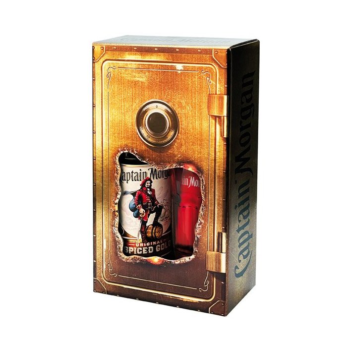 Captain Morgan Spiced Gold 35% 0,7L + pohár