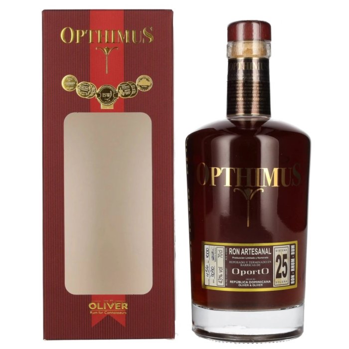 Rum Opthimus 25y Oporto 43% 0,7L