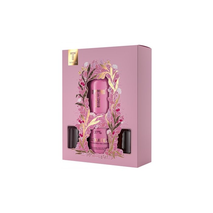 TATRATEA Hibiscus & Red Tea 37% 0,7L + 2x pohárik