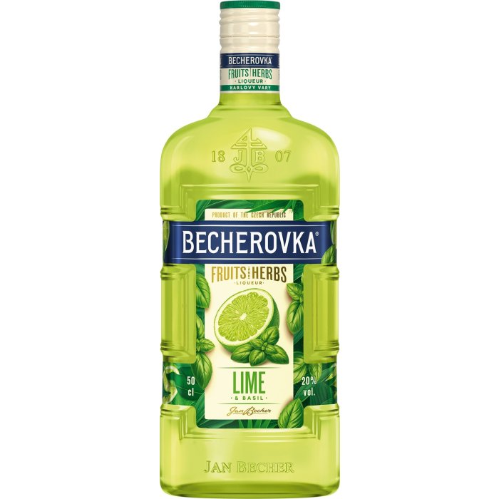 Becherovka Lime&Basil 20% 0,5L
