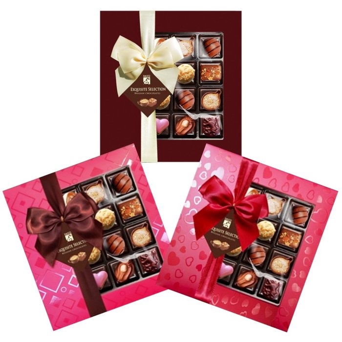 Bonboniéra Exquisite Belgicke Pralinky 250g náhodný výber