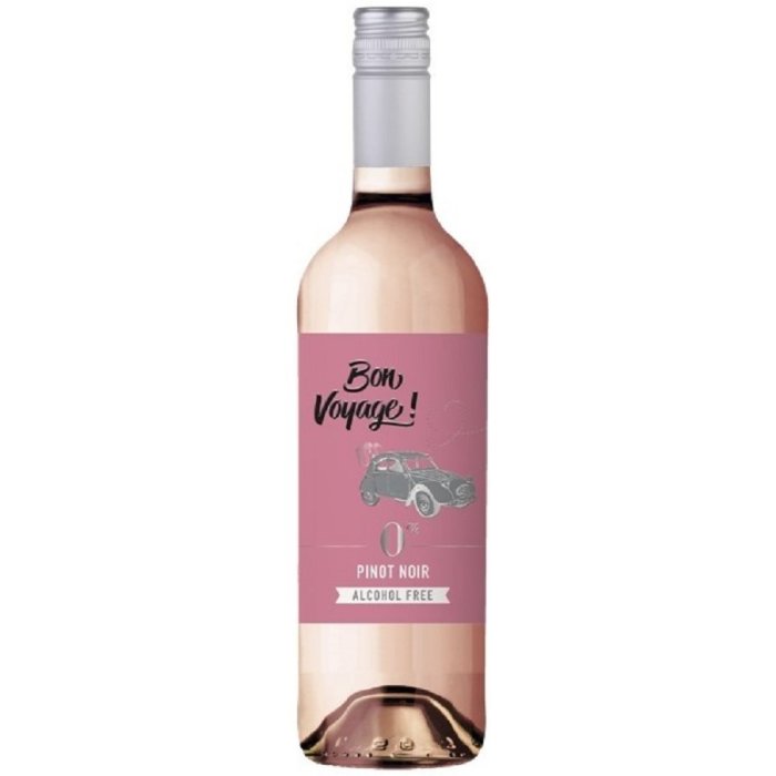 Víno Bon Voyage Pinot Noir Rose nealkoholické 0,75L