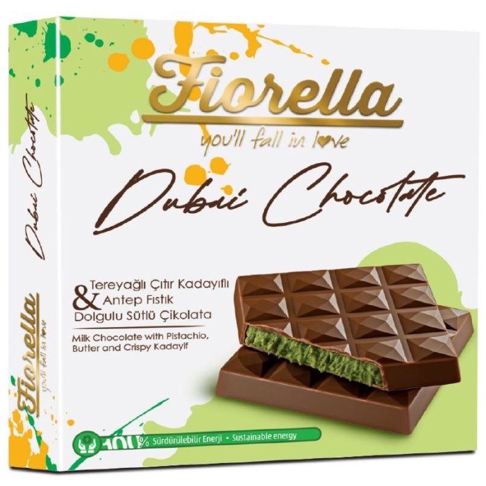 Fiorella Dubai Chocolate 60g