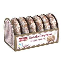 Perníky Tradičné Lambertz With Icing and  Chocolate 200g