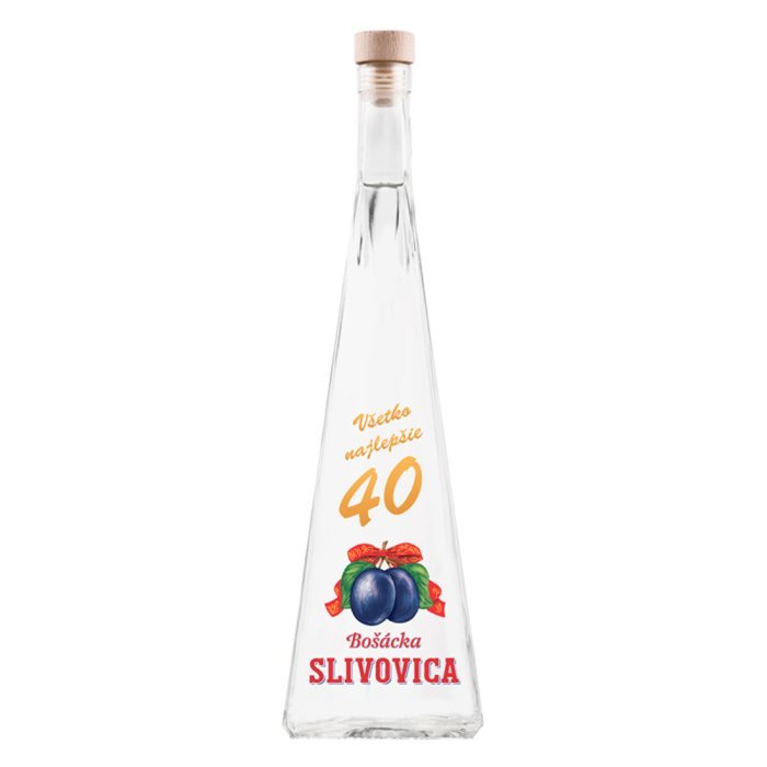 Slivovica Bosacka 52% 0,5L ihlan 40r