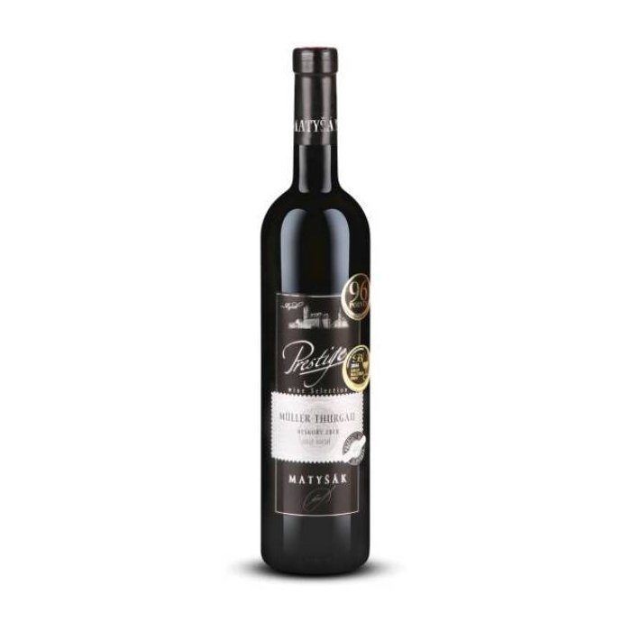Víno Matyšák Prestige Müller Thurgau neskorý zber biele suché 0,75L