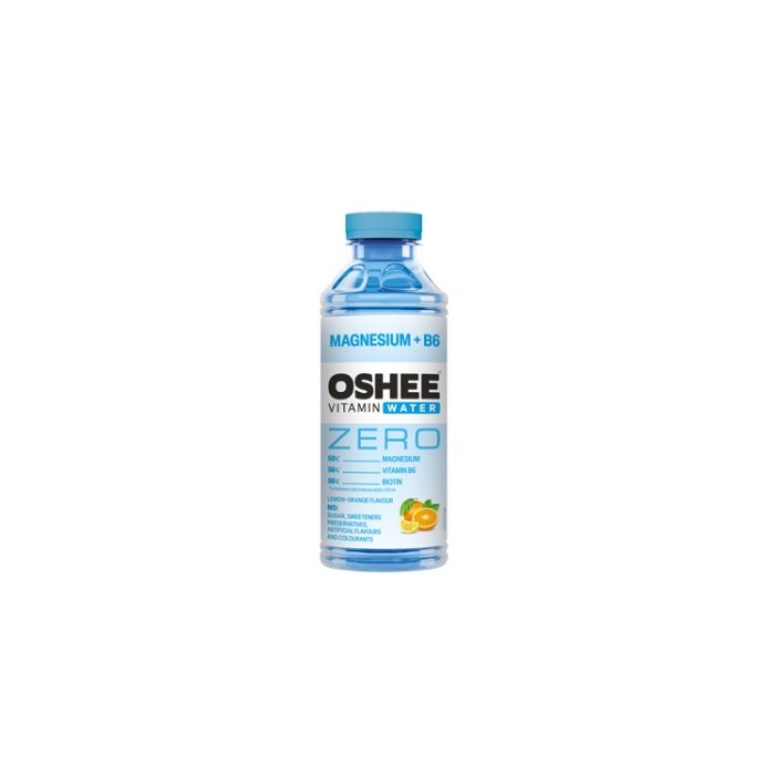 Vitamínová voda OSHEE Magnézium + B6 Zero 0,555L