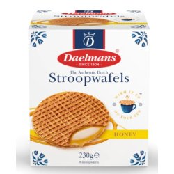 Wafle Daelmans Honey Cube Box 230g